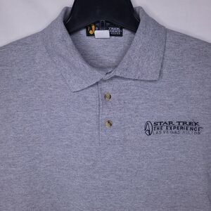 Vintage Star Trek Shirt Mens XL Gray 1997 Las Vegas Hilton